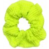 Scrunchie gumička do vlasov VFstyle rebrovaná limetková