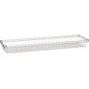 Drôtený policový kôš, chrómovaný, 1200 x 350 mm