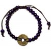Feng Shui náramok pre šťastie - fialový