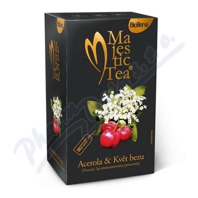 BIOGENA Čaj Majestic Tea Acerola + kvet Bezu 20 x 2,5 g