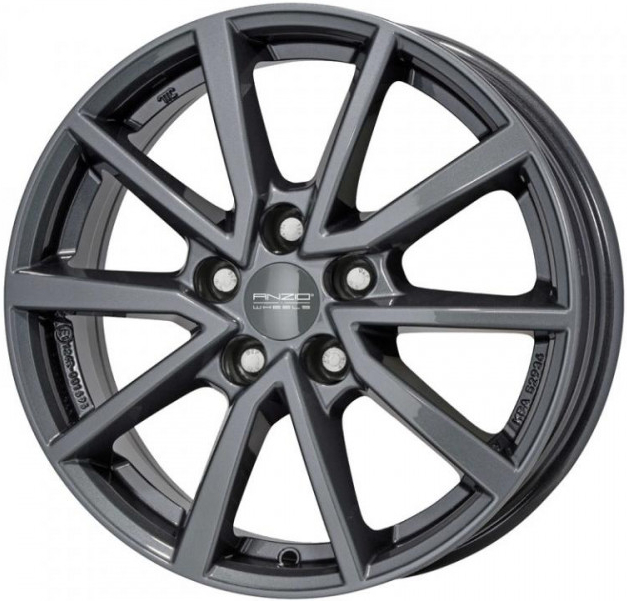 ANZIO VECTOR 7x17 5x108 ET47,5 dark grey