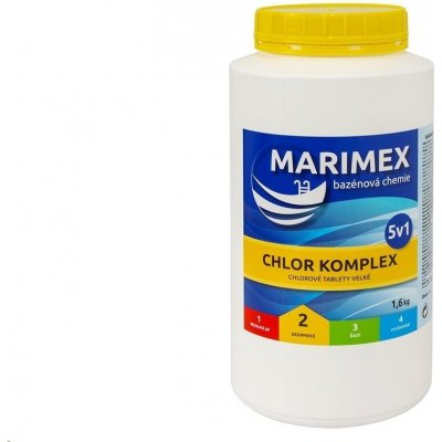 Bazénová chémia Marimex Komplex 5v1 1,6 kg