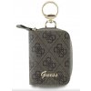 Guess PU 4G Script Logo Kľúčenka Brown