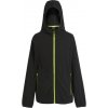 REGATTA PROFESSIONAL NAVIGATE TRF 690 / Pánska fleecová bunda s kapucňou - black/lime green S