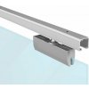 MPkovania SC - POSUVNÝ SYSTÉM 100 SILENT GLASS 120 KG, SC – posuvný systém 100 SILENT GLASS pre dvojkrídlové dvere 2D 3000/120, STM - strieborná matná (AF)