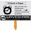Waveshare 960×680, 13.3inch E-Ink raw display, SPI interface, without PCB