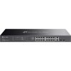 TP-LINK Omada 20-Port Gigabit Easy Managed Switch with 16-Port PoE+ PORT: 16× Gigabit PoE+ Ports, 2x Gigabit Non-PoE Ports, 2× G ES220GMP