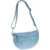 NovaKabelka.sk Reni Grande Blu Chiaro kožená talianska crossbody kabelka modrá