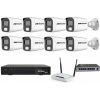 4MPx kamerový IP POE set - 8x NC865+, POE switch 8 + 1| ZONEWAY 8-NC865+3016