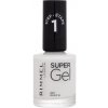 Rimmel London Super Gel lak na nechty 001 Basic B 12 ml
