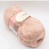 Priadza Angora luks - pudrová - 10722