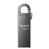 Apacer USB flash disk, USB 3.0, 128GB, AH15A, strieborný, AP128GAH15AA-1, USB A, s karabinkou