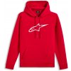 ALPINESTARS mikina AGELESS HOODIE 3 červená/biela - XL