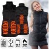 Insportline Dámská vyhřívaná vesta WARMelong (Barva: černá, Velikost: XS)