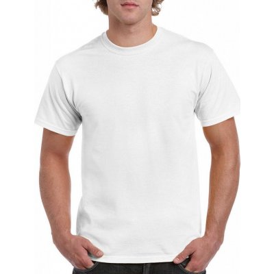 Gildan tričko Heavy biela