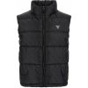 Dámska Prešívaná vesta GUESS NEW 4G LOGO PADDED VEST W4YL15WGAL2-JBLK – Čierna