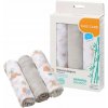 BabyOno Plienky mušelínové Super soft Šedá 3 ks