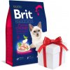 BRIT Cat Premium By Nature Sterilised Chicken 8kg + Prekvapenie pre mačku ZADARMO!