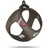 CURLI Postroj pre psov so sponou Manšester Brown S, 4-7 kg