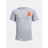 Under Armour Chlapčenská mikina UA Rival Terry SS Hoodie Šedá YLG