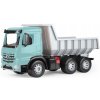 Veľké nákladné auto Mercedes Actros, 3-nápravové, Maxi Lena, 63 cm, modré