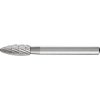 PFERD TOOLS 22407136 frézovacie kolík HSS plameň Dĺžka 60 mm Vonkajší Ø 8 mm Pracovná dĺžka 20 mm Ø hriadeľa 6 mm 1 ks; 22407136
