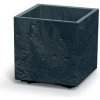 Prosperplast Kvetináč SIERRA SQUARE BETON EFFECT antracit 28,8cm