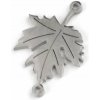 Prívesok / medzidiel z nerezovej ocele vločka, strom života, štvorlístok, list - platina list