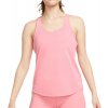Nike Dri-FIT One Breathe Tank - coral chalk/white - Ružový
