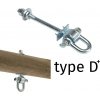 KBT Háky typ D+ M12/160 mm