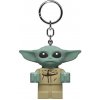 Lego star wars svietiaci prívesok grogu (baby yoda) na kľúče s led