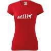 Karate Evolúcia - kop - Dámske Fantasy športové (dresovina) - XS ( Červená )