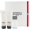 Giorgio Armani Diamonds Man EDT 75 ml + balzam po holeni 50 ml + sprchový gél 50 ml darčeková sada