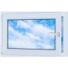 Plastové okno Lorac biele 900x600 mm ľavé, otváravo-výklopné