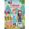 Jiří Models Farma Vymaľovanky so samolepkami A4