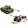 Sluban Army N38-B0860 Střední tank 2v1 a protiletecké dělo