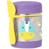 SKIPHOP SKIP HOP Zoo Termoska na jedlo s lyžičko/vidličkou Jednorožec 325 ml, 3r+