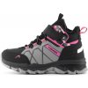 Head detská outdoorová obuv AVIERO čierna sivá ružová