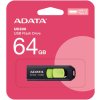 ADATA Flash Disk 64GB UC300, USB-C 3.2, černo-zelená ACHO-UC300-64G-RBK/GN