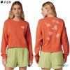 Fox mikina W Byrd fleece crew, atomic orange, M