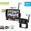 AHD systém 1x WiFi kamera IP69 krytie + 7