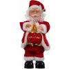Vianočná dekorácia hrajúca figúrka Santa Clausa 30cm Ruhhy 22162