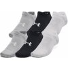 Ponožky Under Armour UA Essential No Show 6pk-BLK 1382611-002 Veľkosť XL