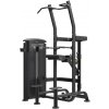 Kombinácia IMPULSE Chin/Dip - čierny rám + čierne čalúnenie Posilovací stroj Chin/Dip Combo 106 kg
