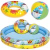 Bestway nafukovací bazén s nafukovacím kolesom a loptou
