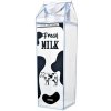 Clayre & Eef Water Bottle 1000 Ml Transparent Plastic Cow 1000 ml