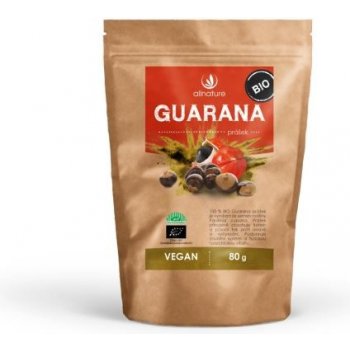 Allnature Bio guarana prášok 80 g