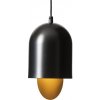 Innolux Závesná lampa Aarre S, čierno-zlatá