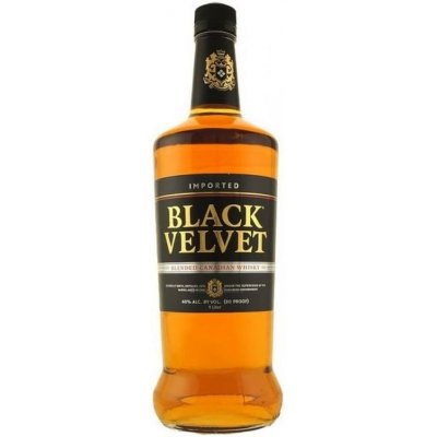 Black Velvet 40% 1 l (čistá fľaša)