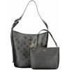 Štýlová Dámska Kabelka GUESS JEANS 24.0X27.0X16.0cm Čierna Farba: čierna, Veľkosť: 24.0X27.0X16.0